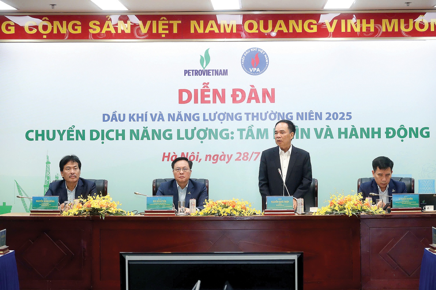 Tư vấn - phản biện chính sách vai trò cốt lõi của Hội Dầu khí Việt Nam Vai trò cốt lõi của Hội Dầu khí Việt Nam
