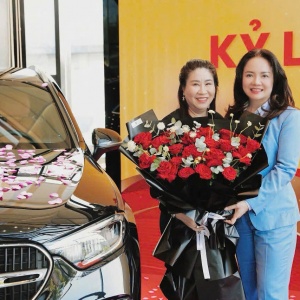 Phân bón Cà Mau vinh danh Đại lý đạt kỷ lục tiêu thụ NPK Cà Mau bằng Mercedes-Benz