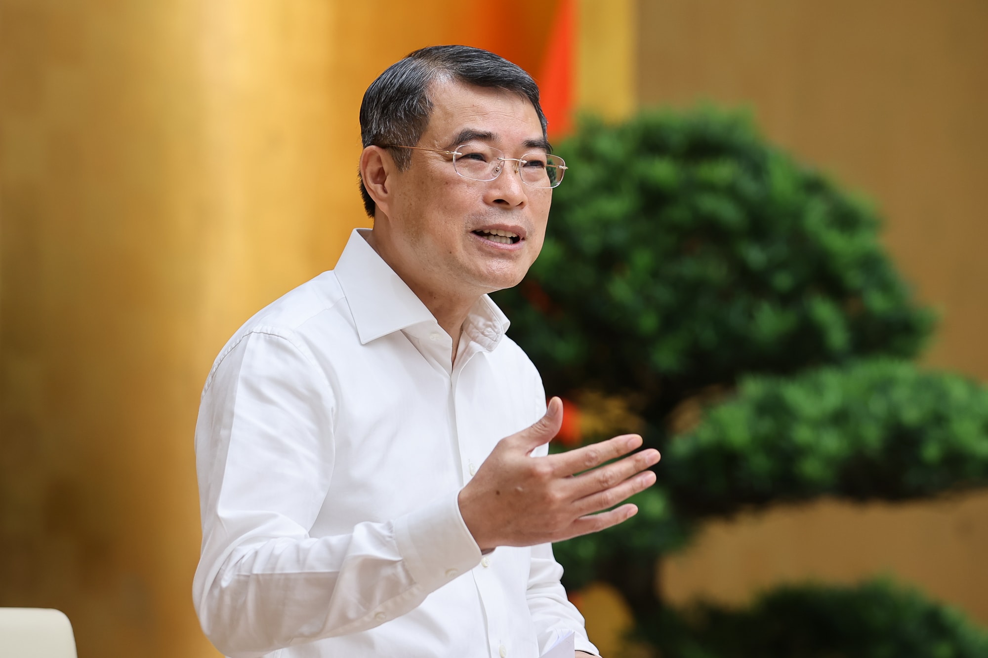 Thủ tướng Lê Minh Hưng làm việc với Ngân hàng Nhà nước Việt Nam- Ảnh 5.