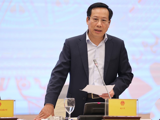 Thứ trưởng Bộ Y tế Lê Đức Luận. Ảnh: VGP