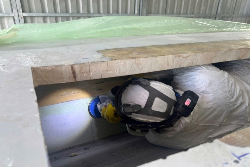 Xí nghiệp Cơ điện Vietsovpetro làm chủ công nghệ sửa chữa cánh turbine điện gió cấp độ cao nhất