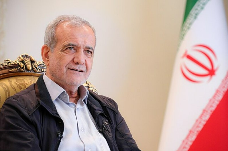 Tổng thống Iran Masoud Pezeshkian. Ảnh: CC SA-BY 4. screenshot-2025-11-02-223143.jpg