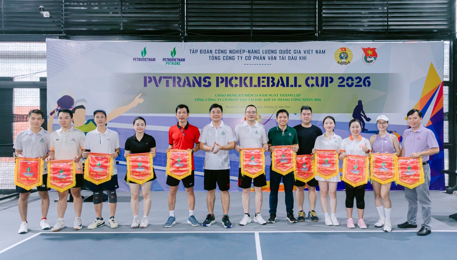 PVTrans Pickleball Cup 2026 lan tỏa tinh thần đoàn kết và kết nối người lao động PVTrans Pickleball Cup 2026: Lan tỏa tinh thần đoàn kết và kết nối người lao động