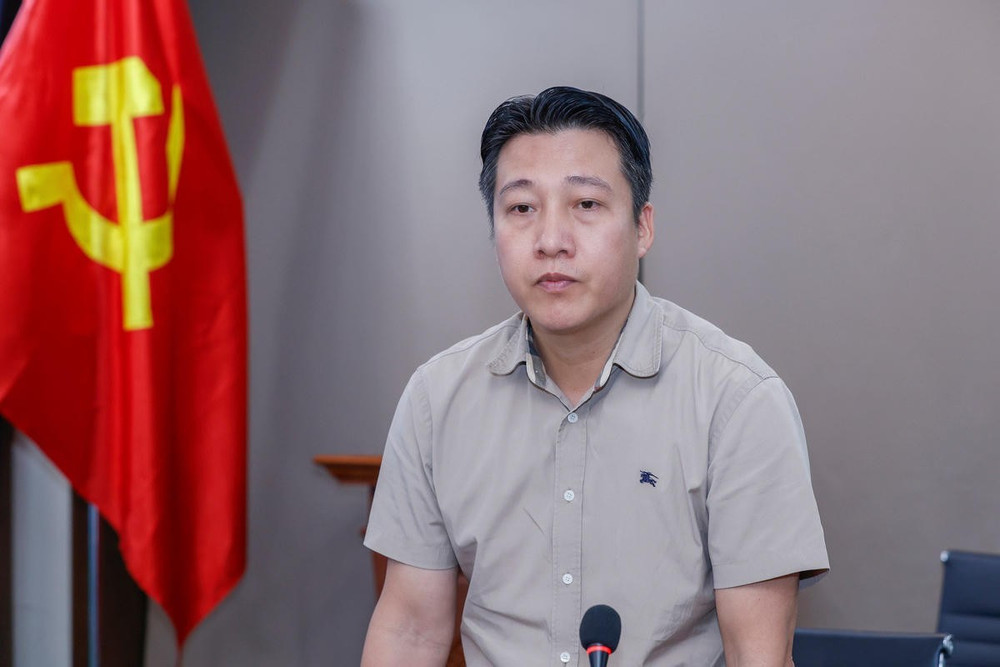 Ông Nguyễn Văn Dũng - Phó Tổng Biên tập Báo Đại đoàn kết chia sẻ về vai trò của báo chí trong lan tỏa các sự kiện lớn hướng tới APEC 2027. Ảnh: Quang Vinh. Ông Nguyễn Văn Dũng - Phó Tổng Biên tập Báo Đại đoàn kết chia sẻ về vai trò của báo chí trong lan tỏa các sự kiện lớn hướng tới APEC 2027. Ảnh: Quang Vinh.