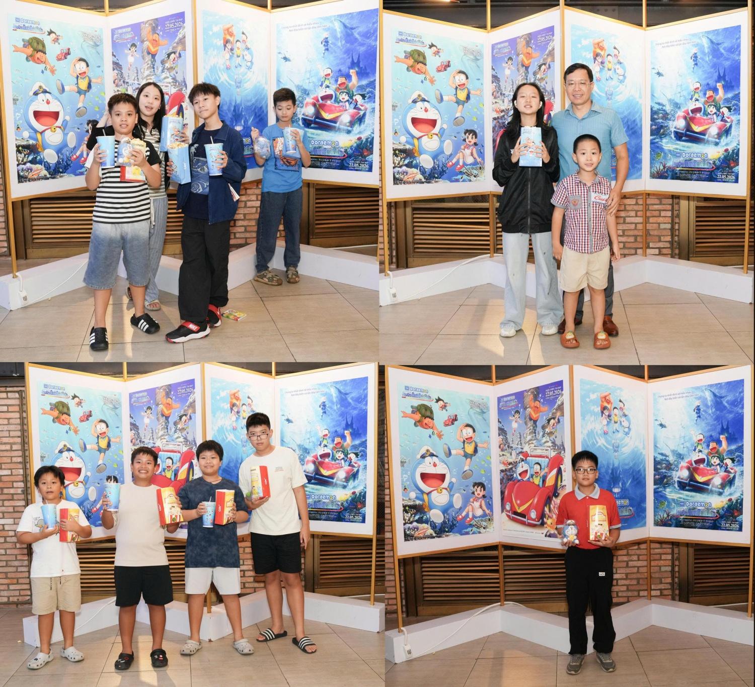 Suất chiếu phim Doraemon mang đến nhiều tiếng cười và thông điệp ý nghĩa cho các em nhỏ