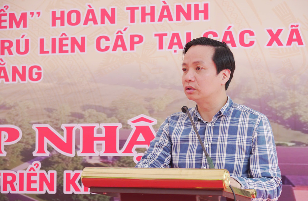 Chủ tịch UBND tỉnh Lê Hải Hòa phát động “Chiến dịch 100 ngày đêm cao điểm” hoàn thành xây dựng các trường phổ thông nội trú liên cấp tại các xã biên giới (ảnh Báo CB) Chủ tịch UBND tỉnh Lê Hải Hòa phát động “Chiến dịch 100 ngày đêm cao điểm” hoàn thành xây dựng các trường phổ thông nội trú liên cấp tại các xã biên giới (ảnh Báo CB)