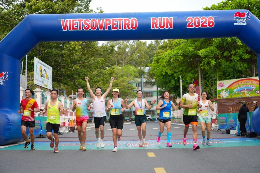 VIETSOVPETRO RUN 2026: Bản lĩnh bứt phá, lan tỏa khát vọng tuổi 45 Vietsovpetro Run 2026: Bản lĩnh bứt phá, lan tỏa khát vọng tuổi 45