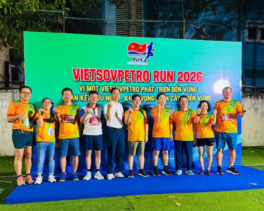 Vietsovpetro Run 2026: Bản lĩnh bứt phá, lan tỏa khát vọng tuổi 45