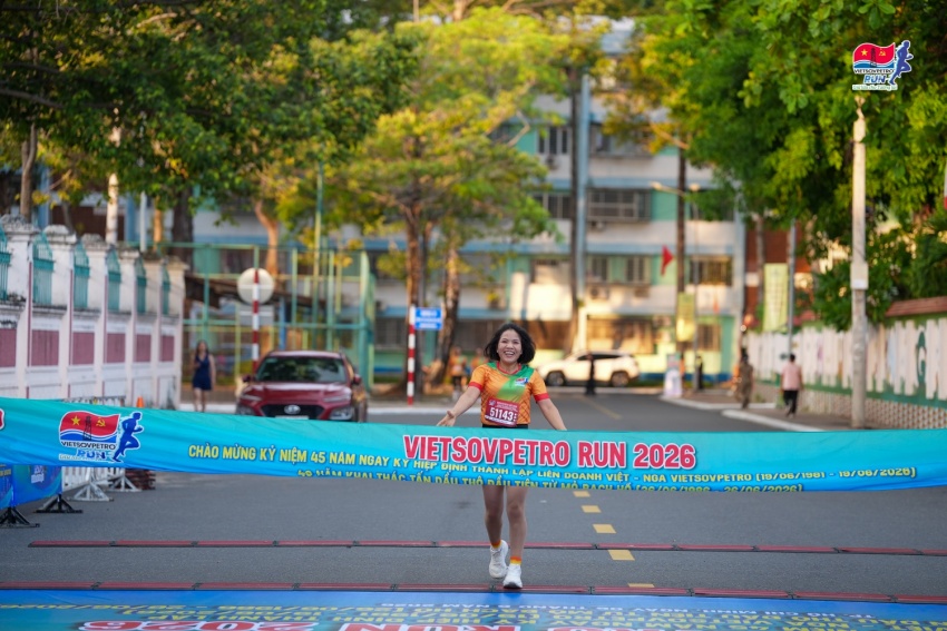 Vietsovpetro Run 2026: Bản lĩnh bứt phá, lan tỏa khát vọng tuổi 45