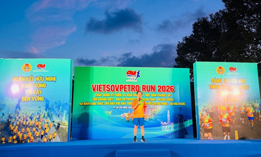 VIETSOVPETRO RUN 2026: Bản lĩnh bứt phá, lan tỏa khát vọng tuổi 45 Vietsovpetro Run 2026: Bản lĩnh bứt phá, lan tỏa khát vọng tuổi 45