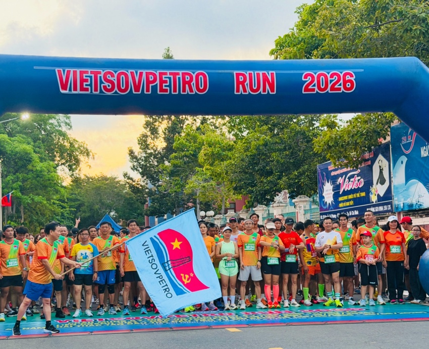 Vietsovpetro Run 2026: Bản lĩnh bứt phá, lan tỏa khát vọng tuổi 45
