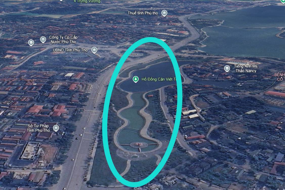 Khu vực triển khai dự án. Ảnh: Tô Công