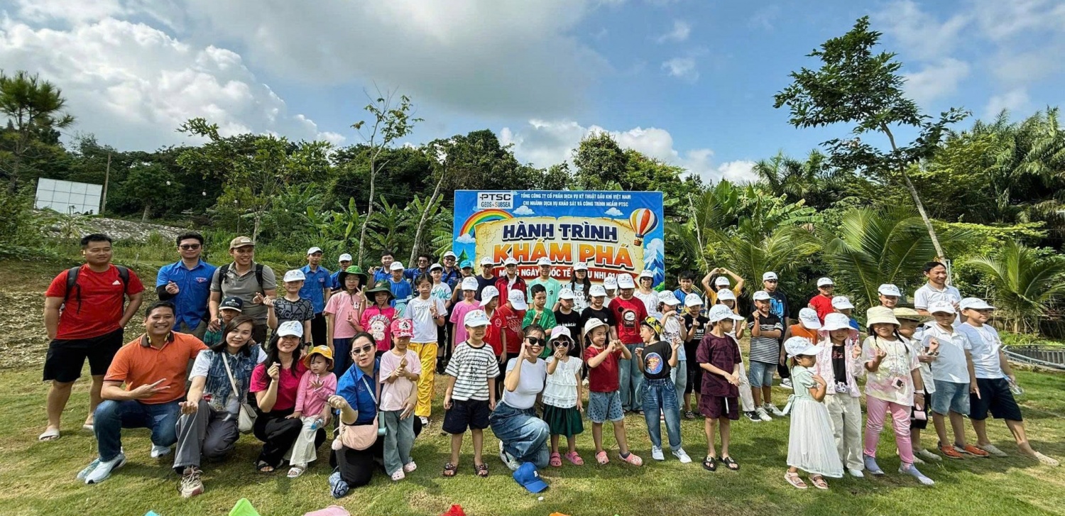 PTSC G&S tổ chức “Hành trình khám phá” cho con em người lao động