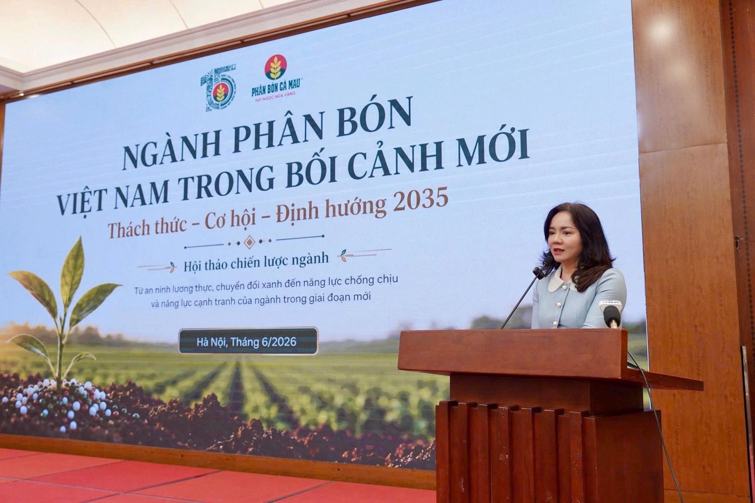 Phân bón Cà Mau nâng tầm vai trò trong chuỗi giá trị an ninh lương thực quốc gia Phân bón Cà Mau nâng tầm vai trò trong chuỗi giá trị an ninh lương thực quốc gia