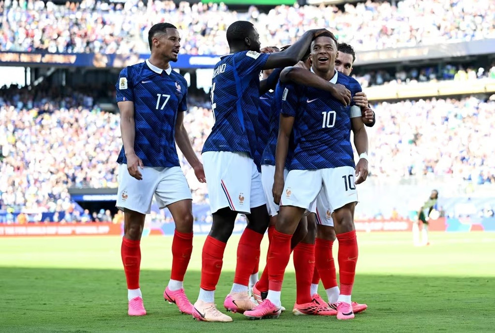 Kylian Mbappe lập cú đúp giúp Pháp ra quân thắng lợi tại World Cup 2026. Ảnh: FIFA mbappe2.jpg