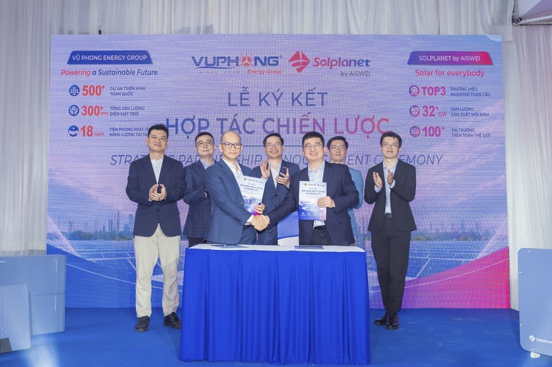 Vũ Phong Energy Group trở thành Master distributor của Solplanet tại Việt Nam và Lào