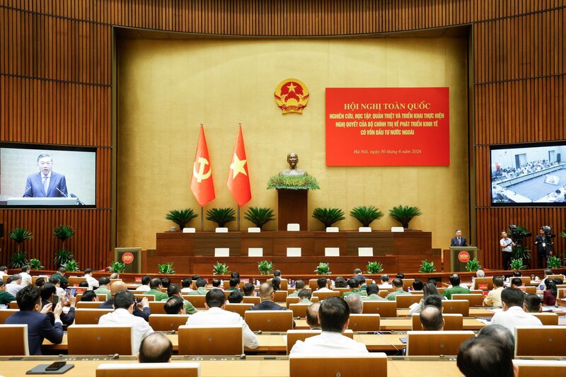 Tổng Bí thư, Chủ tịch nước Tô Lâm phát biểu chỉ đạo tại hội nghị. Ảnh: Quang Vinh