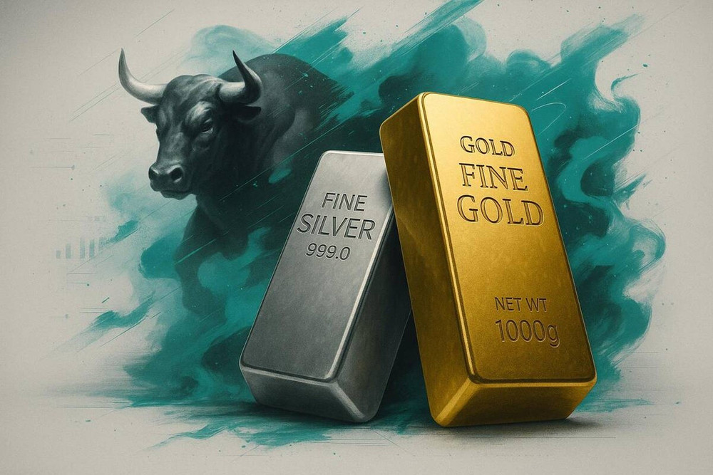 Hình minh họa Giá vàng thế giới rơi dưới 4.000 USD vì kỳ vọng Fed tăng lãi suất. Ảnh: FX Empire