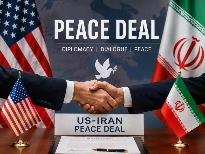 Thỏa thuận hòa bình Mỹ - Iran đang gặp nhiều khó khăn. Ảnh minh hoạ. my-va-iran-dat-thoa-thuan-lich-su-cham-dut-chien-tranh-1834-3645jpg.jpg
