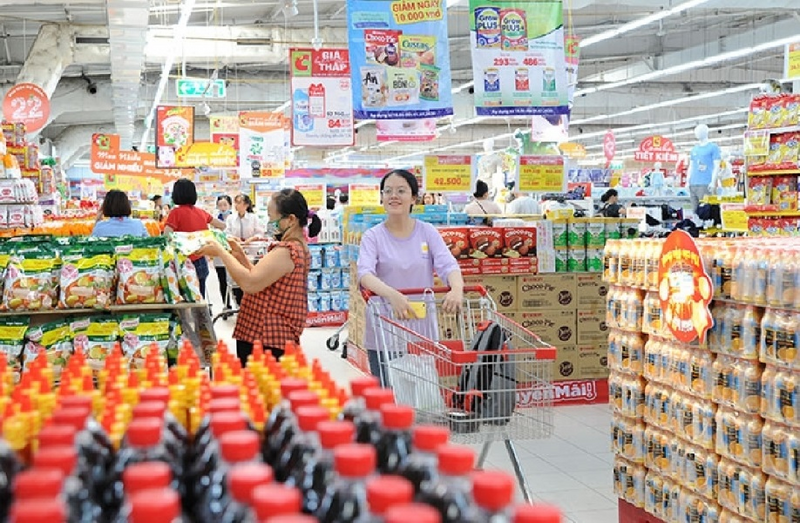 6 tháng đầu năm 2026, tổng mức bán lẻ hàng hóa và doanh thu dịch vụ tiêu dùng ước đạt 3.889,5 nghìn tỷ đồng, tăng 12,9% so với cùng kỳ năm trước. Ảnh minh họa