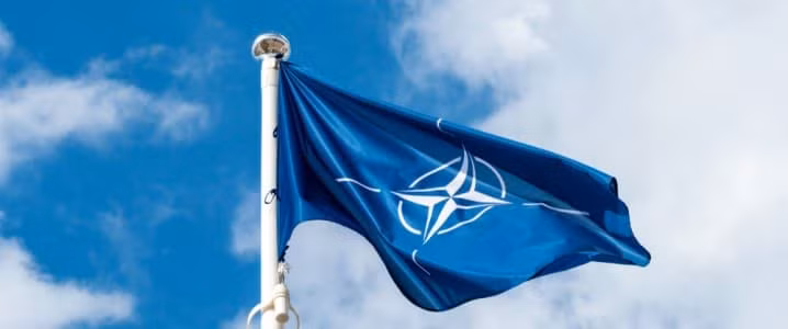 Cờ NATO. Ảnh: GI 770-202504160830001.png