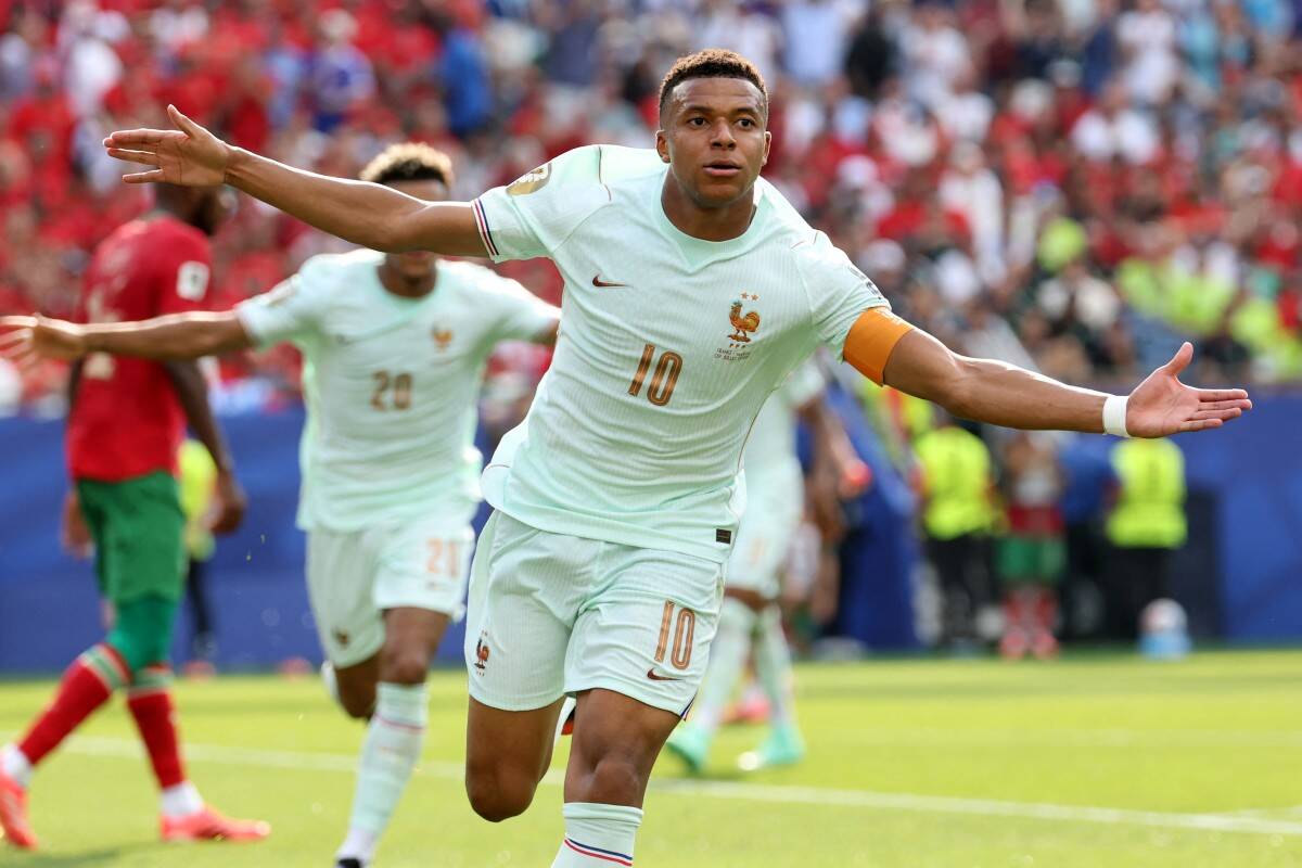 Mbappe nâng số bàn thắng tại World Cup 2026 lên con số 8.  Ảnh: AFP