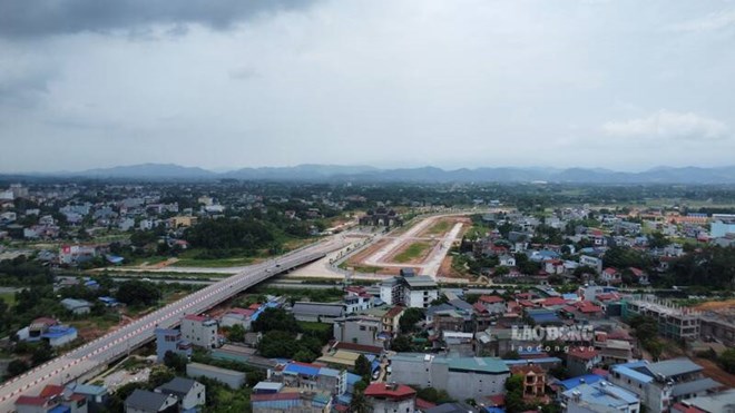 Giá đất tăng bên dự án đường nghìn tỉ đồng tại Thái Nguyên