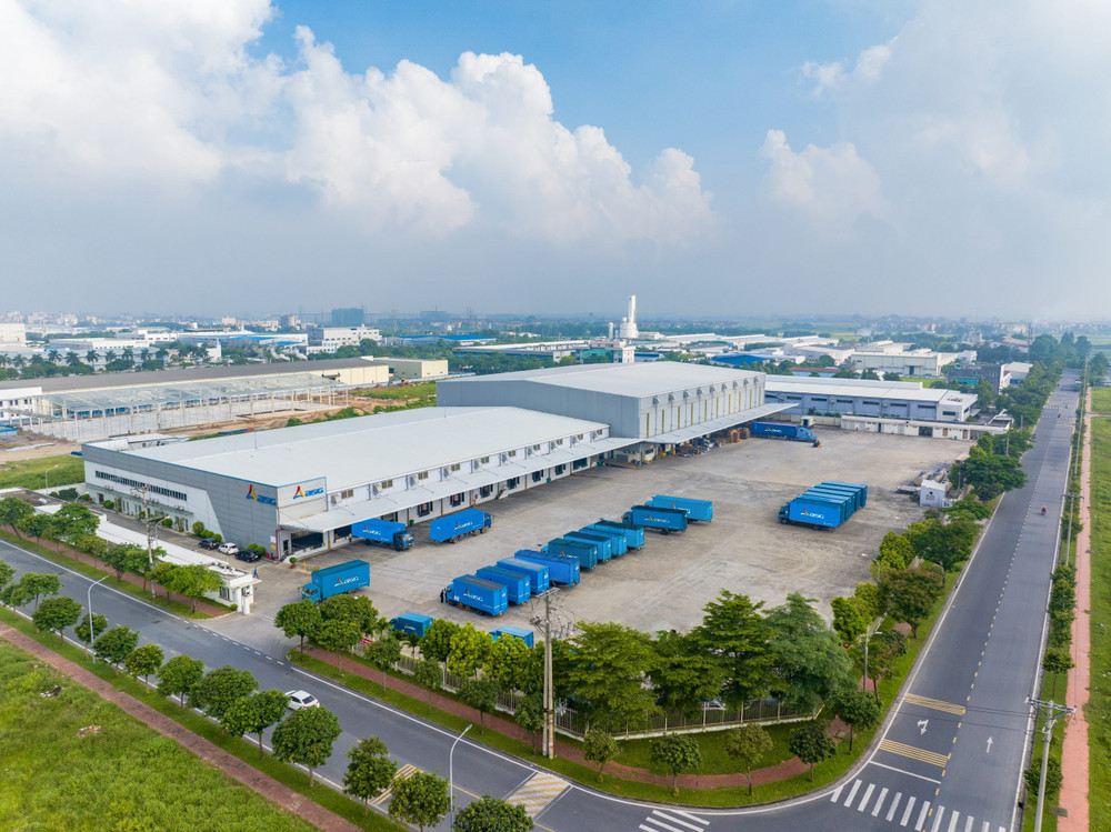 ASG đồng thời triển khai kế hoạch tăng vốn cho công ty con Logistics ASG và kiện toàn bộ máy điều hành cấp cao. (Ảnh: ASG) final-dji-20231003082054-0037-d-scaled.jpg