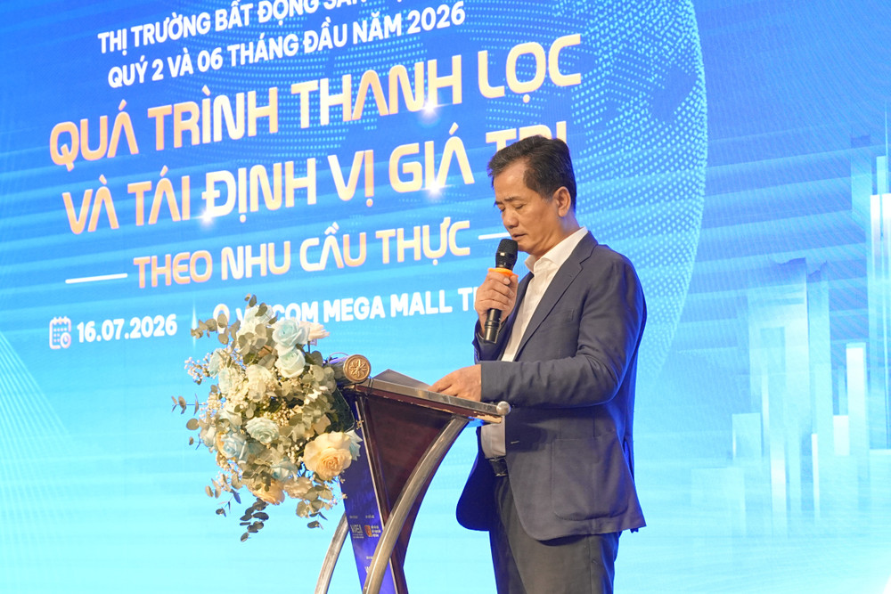 TS Nguyễn Văn Đính, Chủ tịch Hội Môi giới bất động sản Việt Nam. Ảnh: VARS dsc00149.jpg