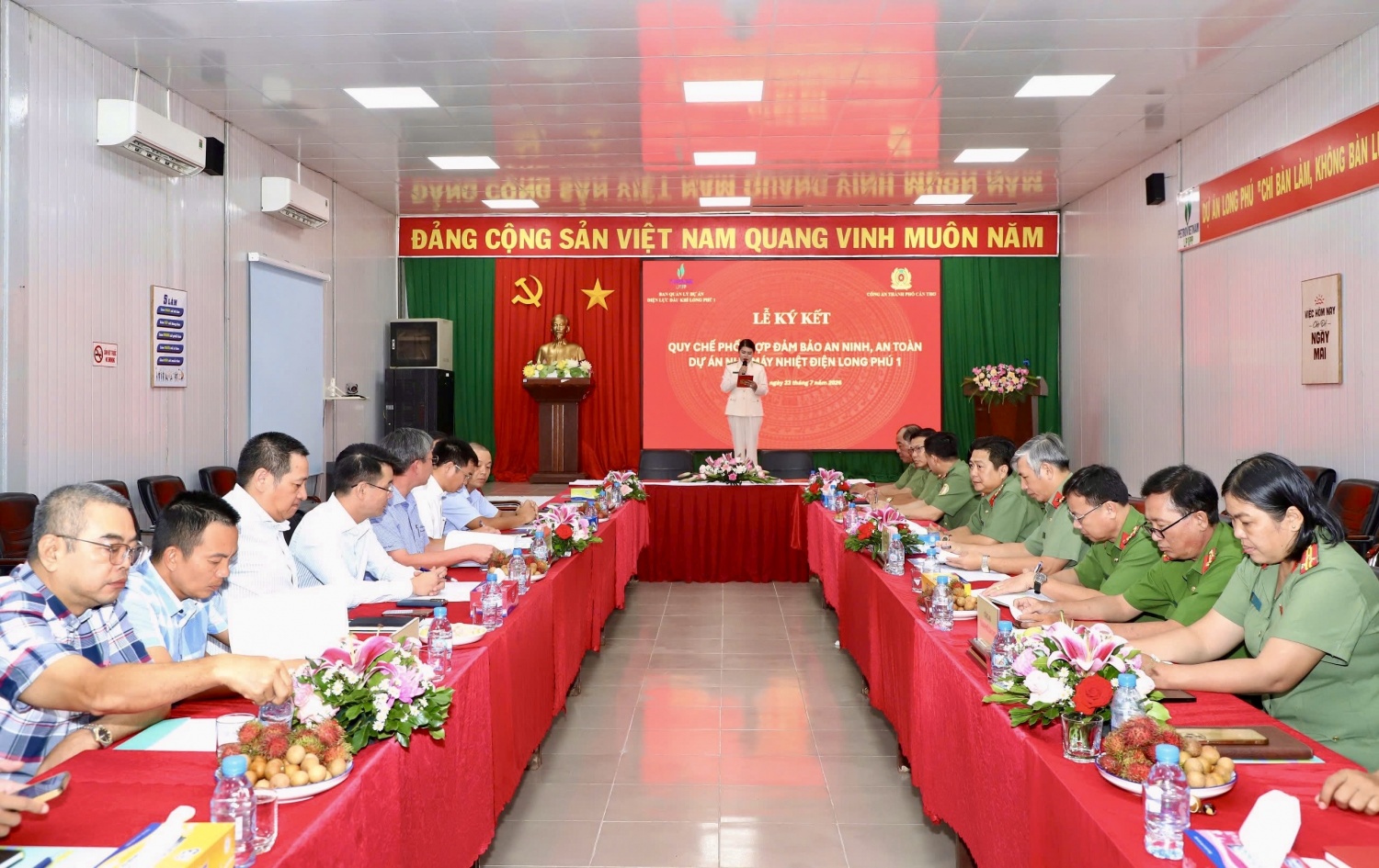 Ký kết bảo đảm an ninh, an toàn Nhà máy Nhiệt điện Long Phú 1 Ký kết bảo đảm an ninh, an toàn Nhà máy Nhiệt điện Long Phú 1
