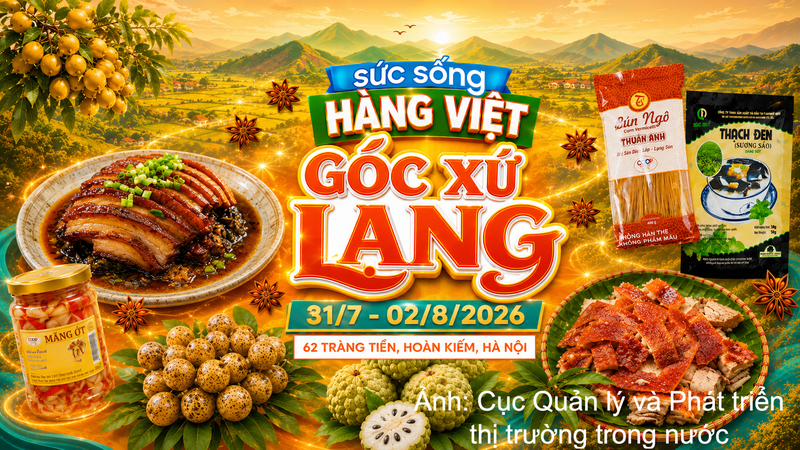 Chương trình "Sức sống hàng Việt" số 10 với chủ đề "Lạng Sơn Corner" tổ chức tại 62 Tràng Tiền (Hà Nội)