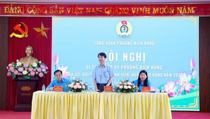 Đối thoại trực tiếp, giải quyết từ cơ sở các vấn đề của người lao động