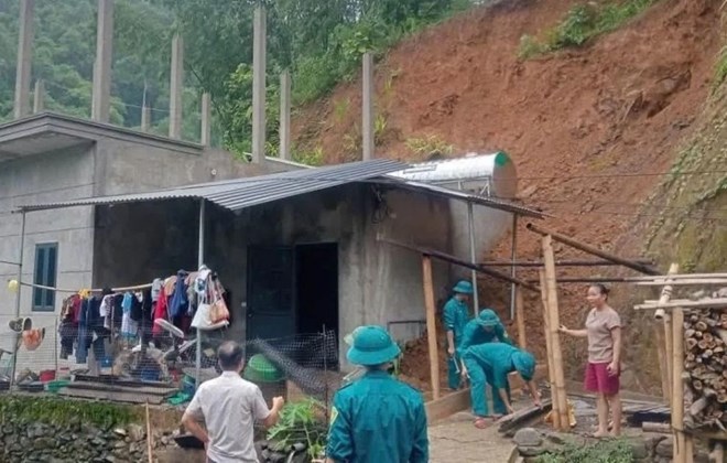 Thanh Hóa sơ tán 545 người khỏi khu vực nguy cơ sạt lở, ngập lụt
