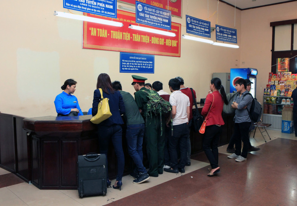 Ngành đường sắt mở bán vé tàu Tết Nguyên đán 2027 từ ngày 30/8. Ảnh: VNR. duong-sat.jpg