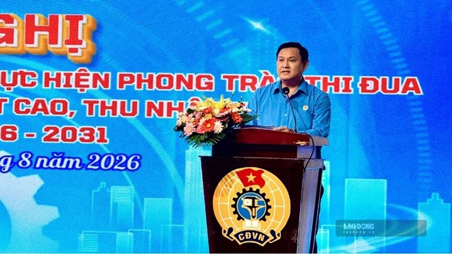 Công đoàn Vĩnh Long phát động thi đua “Lao động giỏi, năng suất cao, thu nhập tốt”