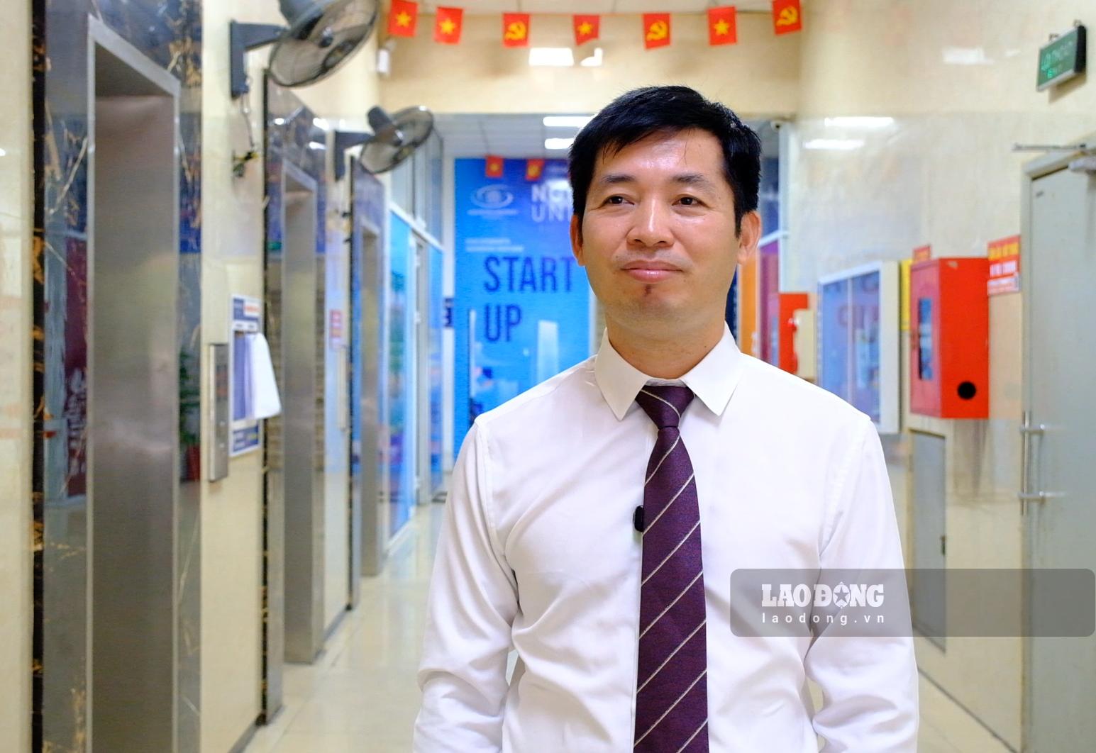 Ông Nguyễn Quang Huy - Giám đốc điều hành Khoa Tài chính - Ngân hàng (Trường Đại học Nguyễn Trãi) -