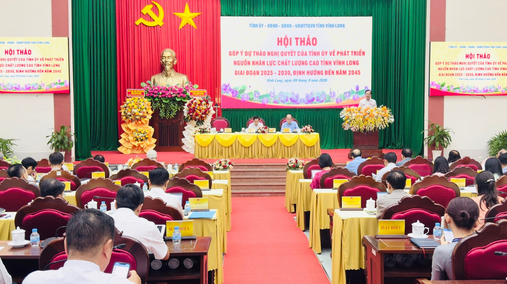 Quang cảnh buổi hội thảo. (Ảnh: Trí Trần)
