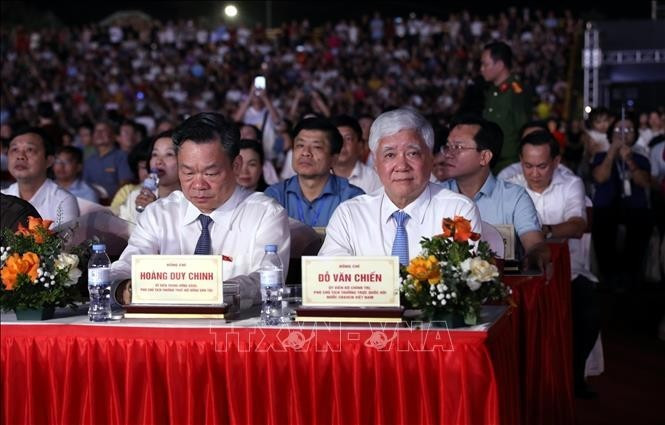 Phó Chủ tịch Thường trực Quốc hội Đỗ Văn Chiến dự khai mạc lễ hội Thành Tuyên năm 2026. Ảnh TTXVN. Phó Chủ tịch Thường trực Quốc hội Đỗ Văn Chiến dự khai mạc lễ hội Thành Tuyên năm 2026. Ảnh TTXVN.