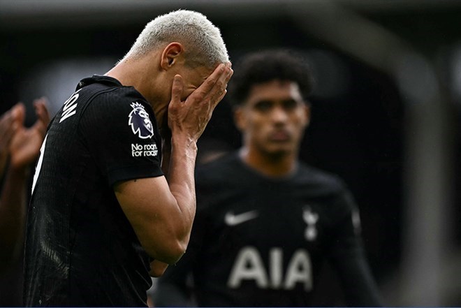 Richarlison không còn nằm trong kế hoạch của Tottenham. Ảnh: AFP