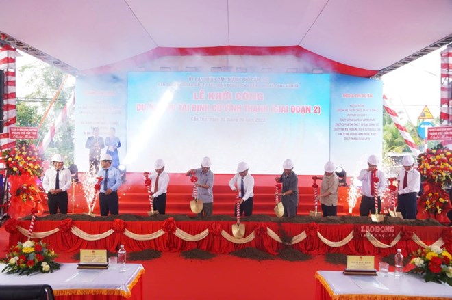 Cần Thơ khởi công Khu tái định cư Vĩnh Thạnh gần 977 tỉ đồng