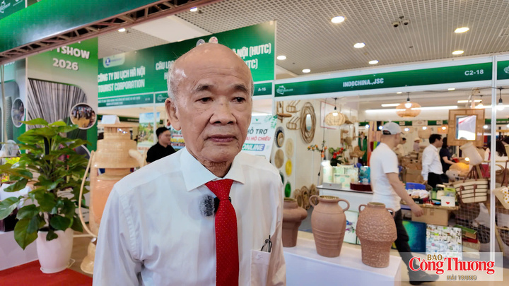 Ông Trịnh Quốc Đạt - Chủ tịch Hiệp hội Làng nghề Việt Nam.