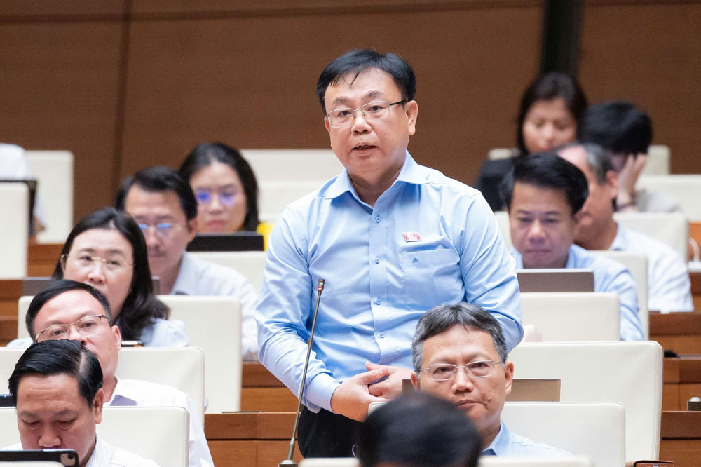 Đại biểu Quốc hội hoạt động chuyên trách tại Ủy ban Pháp luật và Tư pháp Nguyễn Công Long. Ảnh: Quochoi.vn
