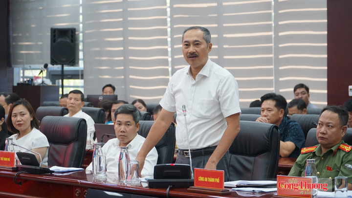 Chủ tịch Hiệp hội Du lịch TP. Đà Nẵng Cao Trí Dũng phát biểu tại Hội nghị