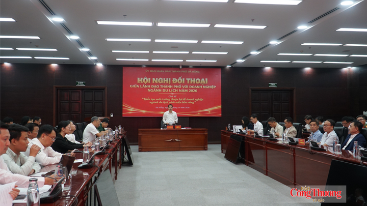Hội nghị đối thoại giữa lãnh đạo TP. Đà Nẵng với doanh nghiệp ngành Du lịch năm 2026.