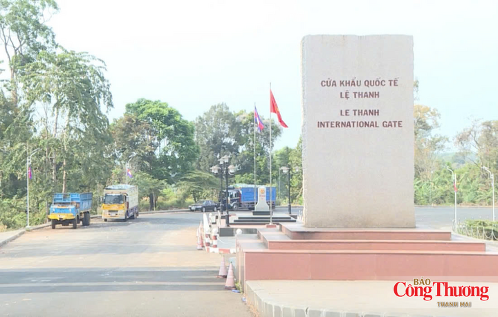 Trong 9 tháng năm 2026, tổng kim ngạch xuất nhập khẩu giữa Gia Lai với Campuchia qua cửa khẩu Lệ Thanh đạt gần 250 triệu USD, tăng gần 70% so với cùng kỳ năm trước.