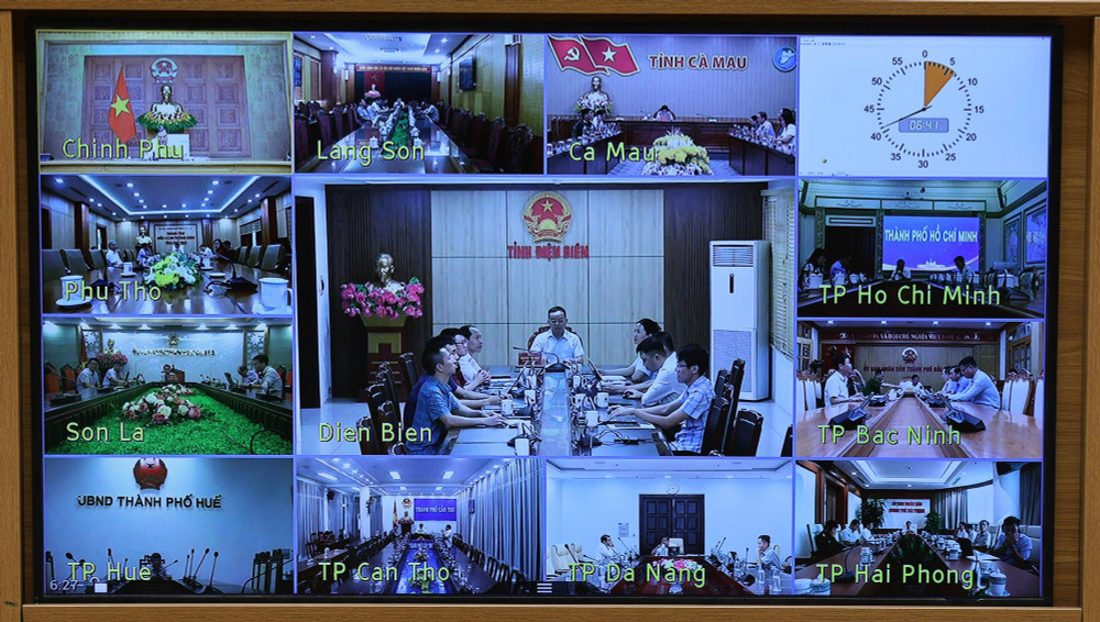 Đại diện các địa phương phát biểu tại cuộc họp - Ảnh: CP Đại diện các địa phương phát biểu tại cuộc họp - Ảnh: CP