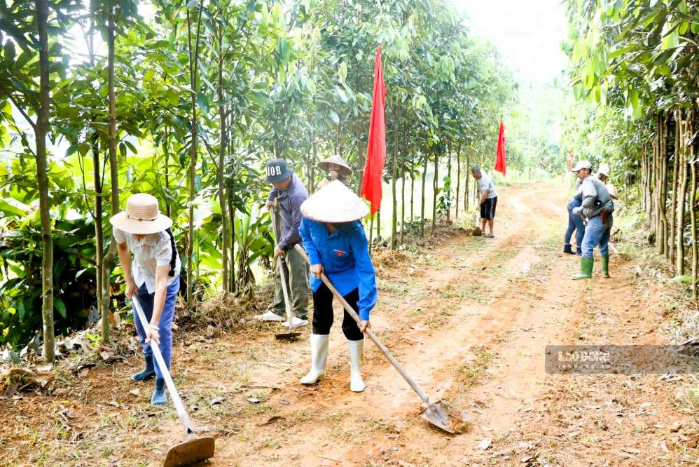 Phong trào hiến đất để phục vụ xây dựng đường giao thông lan tỏa ở vùng cao